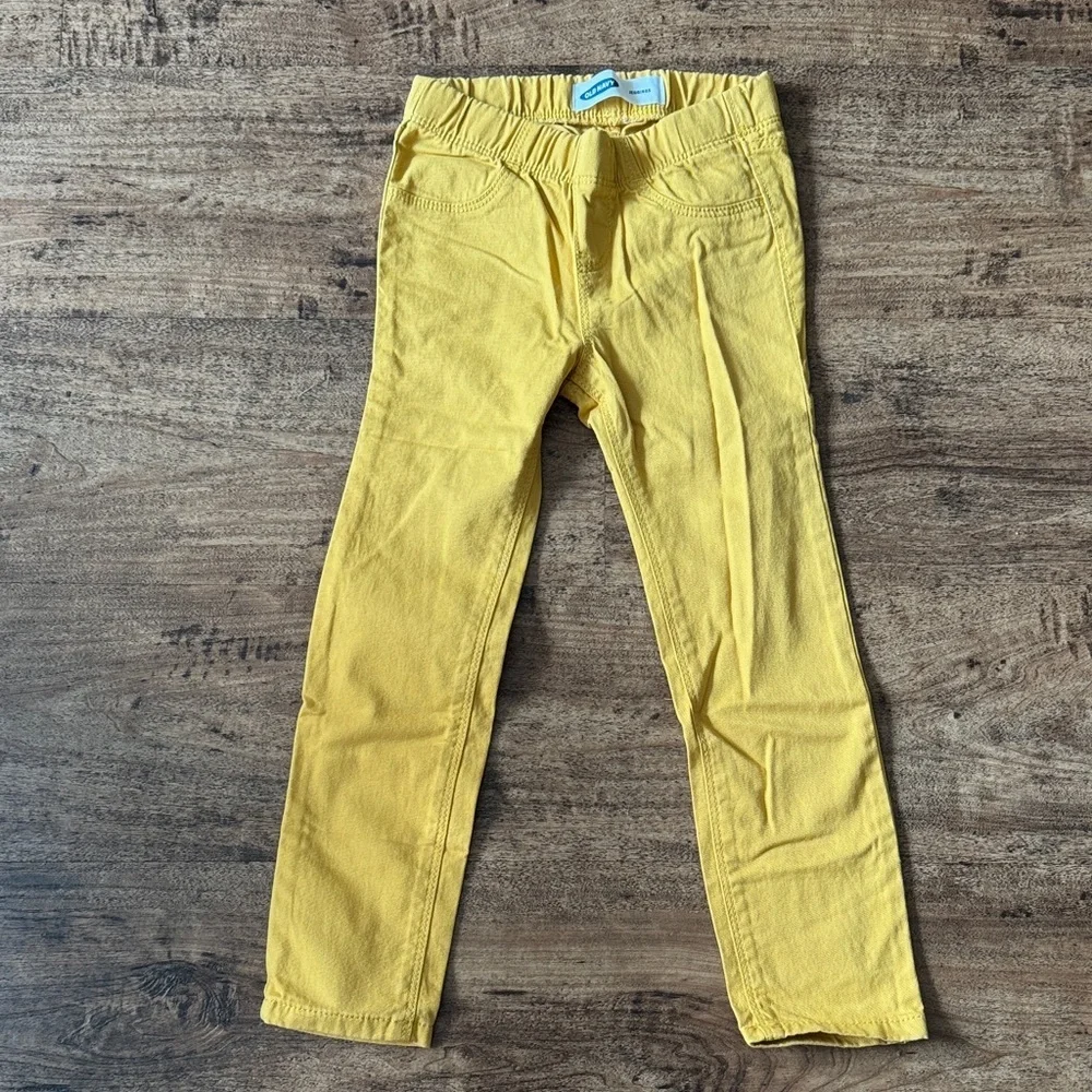 Mustard yellow kids size 5t bottoms